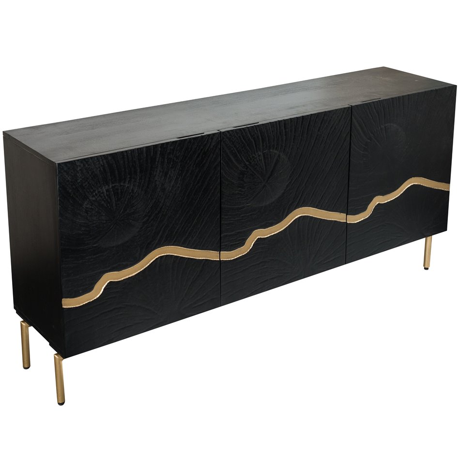 Sideboard Rhine Stone, mango wood, 75x38x160cm