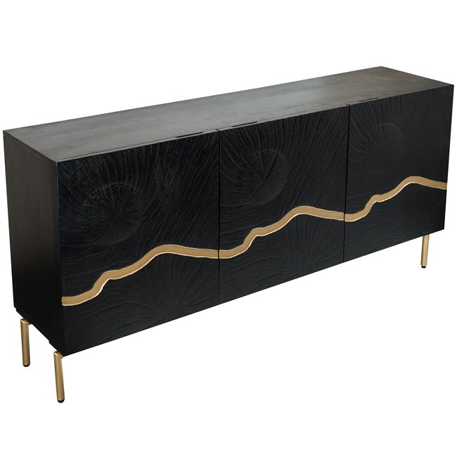 Sideboard Rhine Stone, mango wood, 75x38x160cm