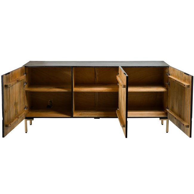 Sideboard Rhine Stone, mango wood, 75x38x160cm