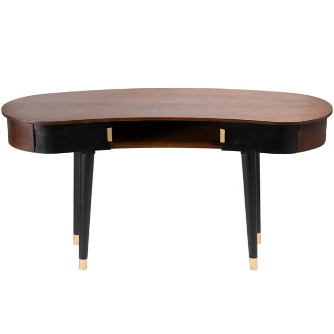 Writing desk, mango wood/metal, 78x150x56cm