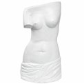 Umbrella stand Female body, white, 53x30x19cm