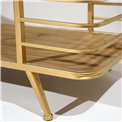Bench Mariotto,  beige, 120x40x47cm