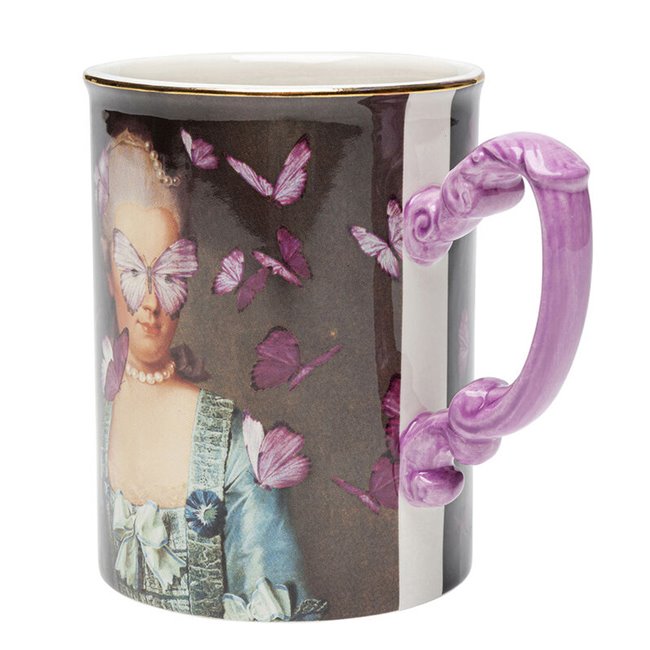 Mug  Comtesse Papillon, 400ml, 12.6x11x8.5cm