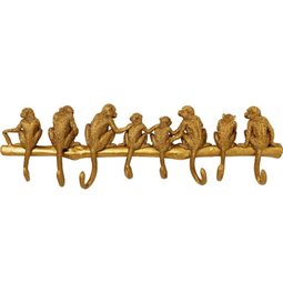Sienas pakaramais Monkey, 21.5x70x5.5cm