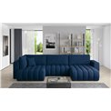 Corner sofa Elonito R, Nube 40, blue, H92x340x170