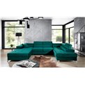 Угловой диван Elduaro R, Kronos 19, зеленый, H90x345x202