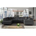 Corner sofa Eletto L, Inari 96, gray, H90x340x58