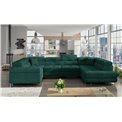 Corner sofa Eletto R, Kronos 19, green, H90x202x58