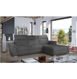 Угловой диван Eltrevisco R, Paros 06, серый, H100x272x216