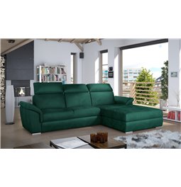 Угловой диван Eltrevisco R, Monolith 37, зеленый, H100x272x216