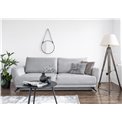 Sofa bed Elmego , Monolith 84, gray, H90x242x95
