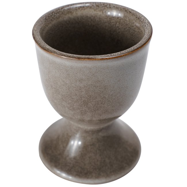 Egg cup Callie, taupe, H7cm