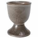 Egg cup Callie, taupe, H7cm