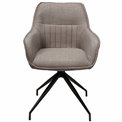 Armchair Tamarino, grey, 88x59x58cm, SH49cm