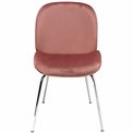 Dining chair Tammio, pink, 88x58x46cm seat high 46cm