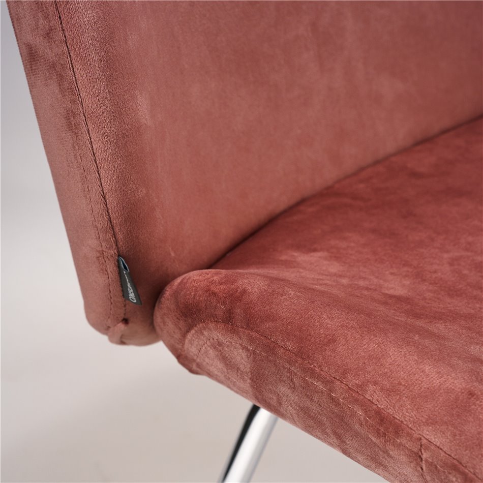 Dining chair Tammio, pink, 88x58x46cm seat high 46cm