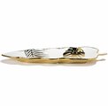 Декоративная посуда Maarja, золотая/белая, 42.5x15x3.2cm