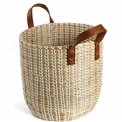 Basket Blasket S, seagrass, D32/23xH29/37cm