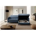 Corner sofa Elgomsi L, Raquel 40, blue, H100x228x165