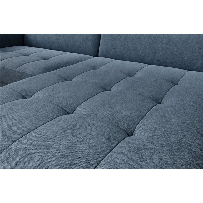 Corner sofa Elgomsi L, Raquel 40, blue, H100x228x165