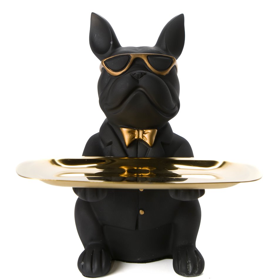Поднос для мелочей декоративный Bulldog, 21см