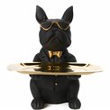Decorative trinket tray Bulldog, 21cm