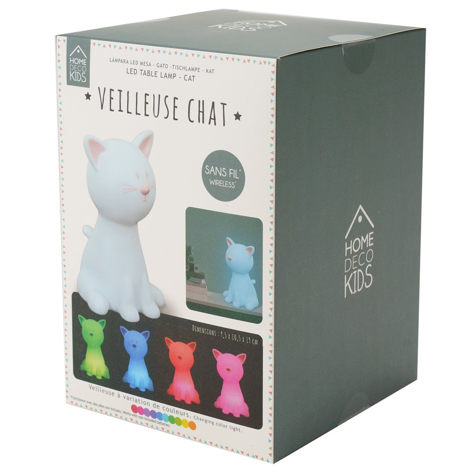 Ночная лампа Cat, 19x9.5x10.5cm