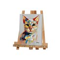 Picture Colorful Kitten, 40x50cm