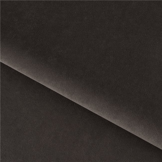 Угловой диван Elfoble R, Velvetmat 22, коричневый, H100x267x196см