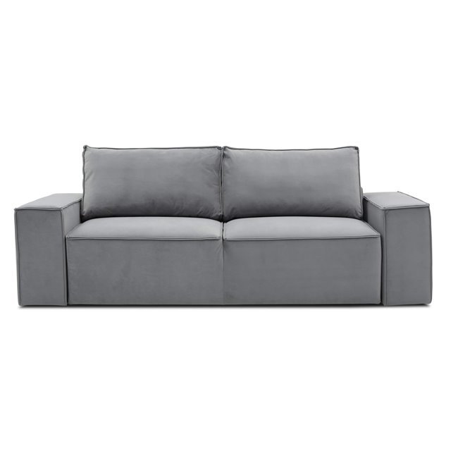 Sofa bed Elsilla, Loco 4, gray, H96x260x104cm