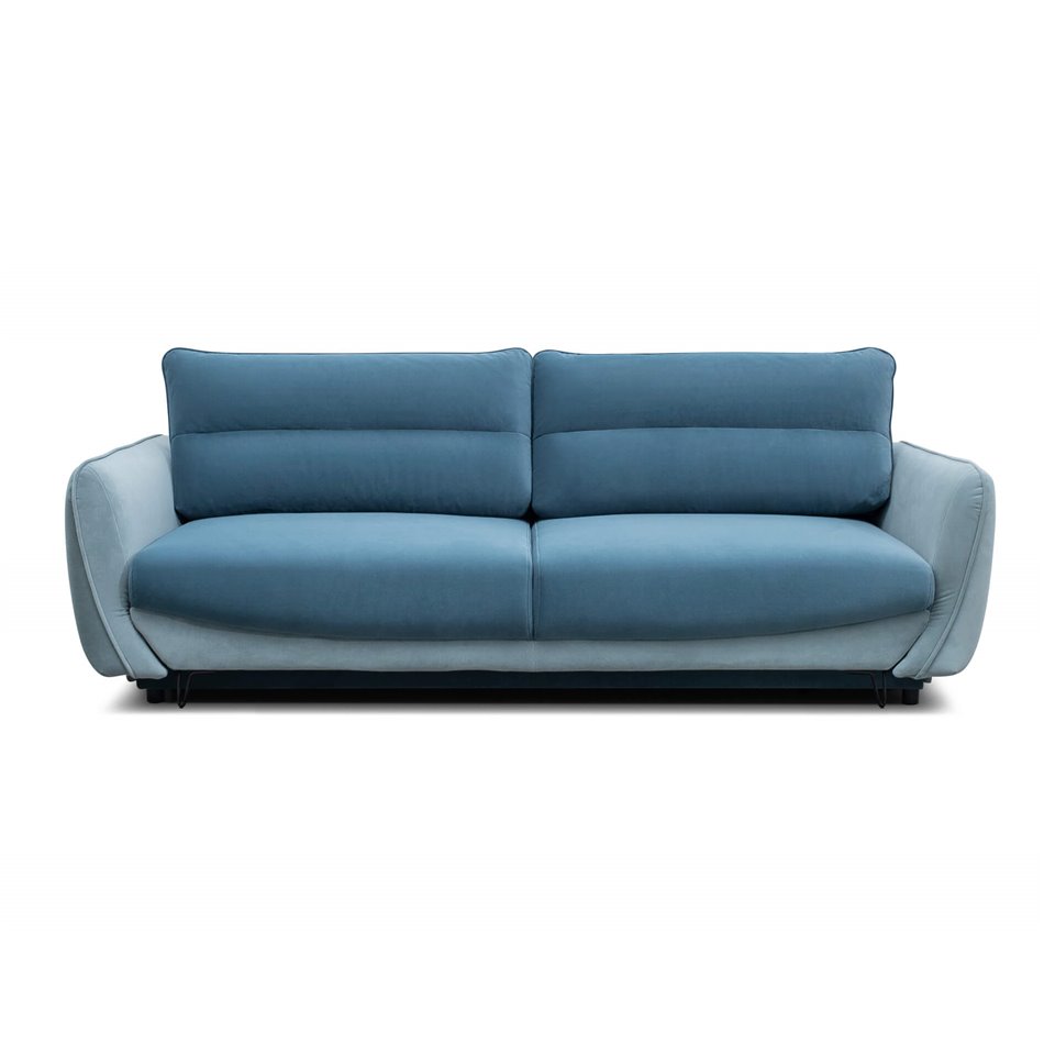 Диван-кровать Elsilva, Flores 22, коричневый, H90x236x95см