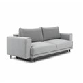 Sofa bed Edalia, Velvetmat 25, purple, H90x260x95cm