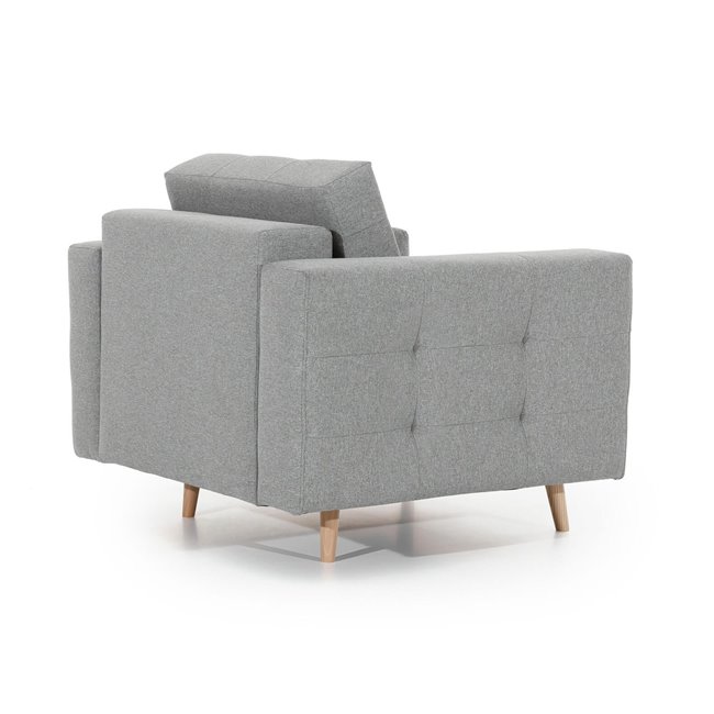 Armchair Elsgard, Mat Velvet 75, green, H88x105x92cm