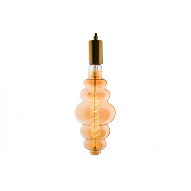 Decorative LED bulb, amber, 8W  E27, D12x27cm