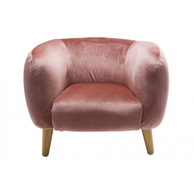 Bērnu krēsls Napolli, rozā, 52x44x41cm
