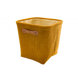 Basket, yellow colour, 31x31cm