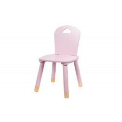 Krēsls Sweet, rozā, H50x26x28cm, sēdvirsmas augstums 25cm