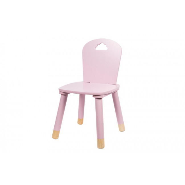 Krēsls Sweet, rozā, H50x26x28cm, sēdvirsmas augstums 25cm