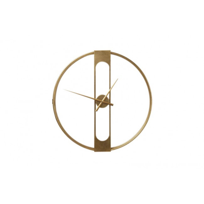Sienas pulkstenis Clip, zelta krāsā, D60cm
