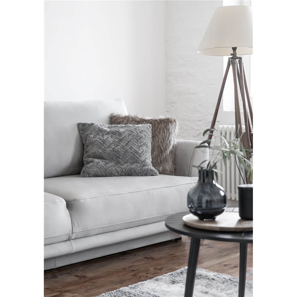 Sofa bed Elmego, Paros 02, beige, H90x242x95cm