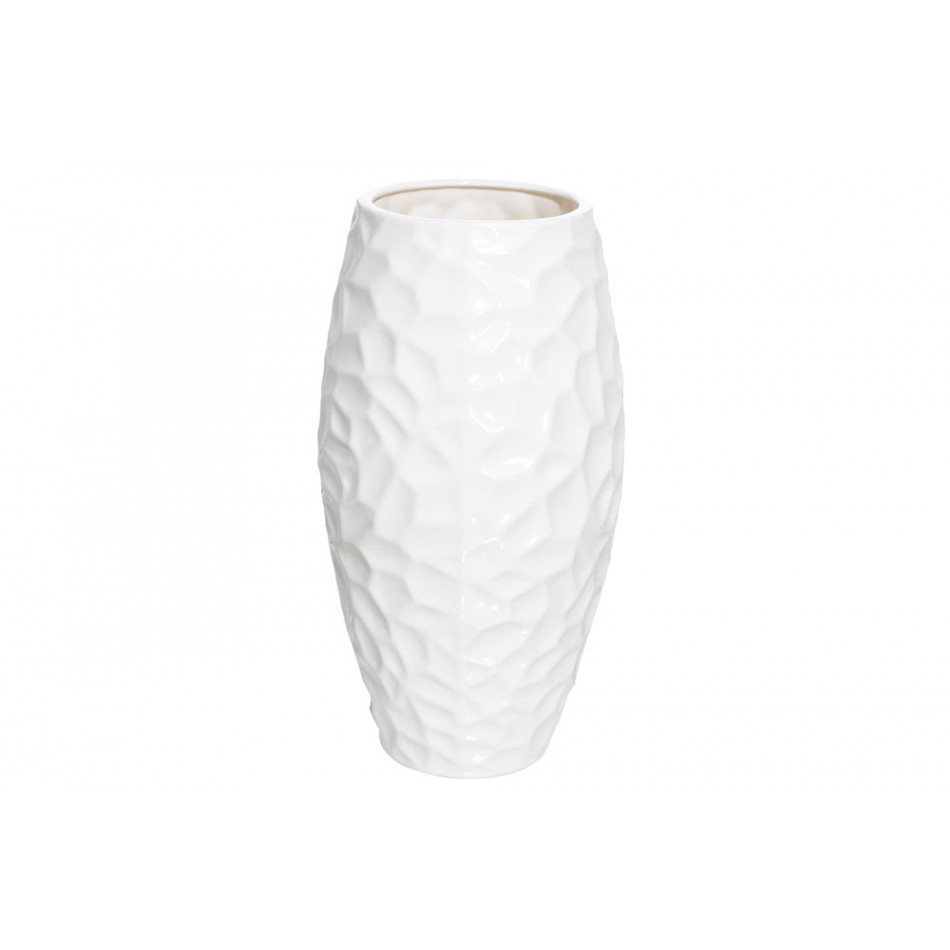 Vase Mercury M, white, H37x19cm