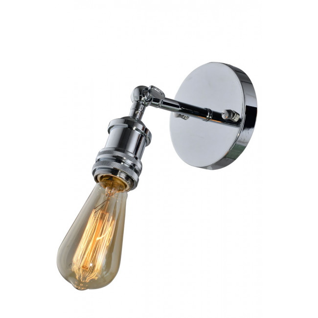 Sienas lampa Restyler, hromēta, E27 60W, H16x15x11.5cm