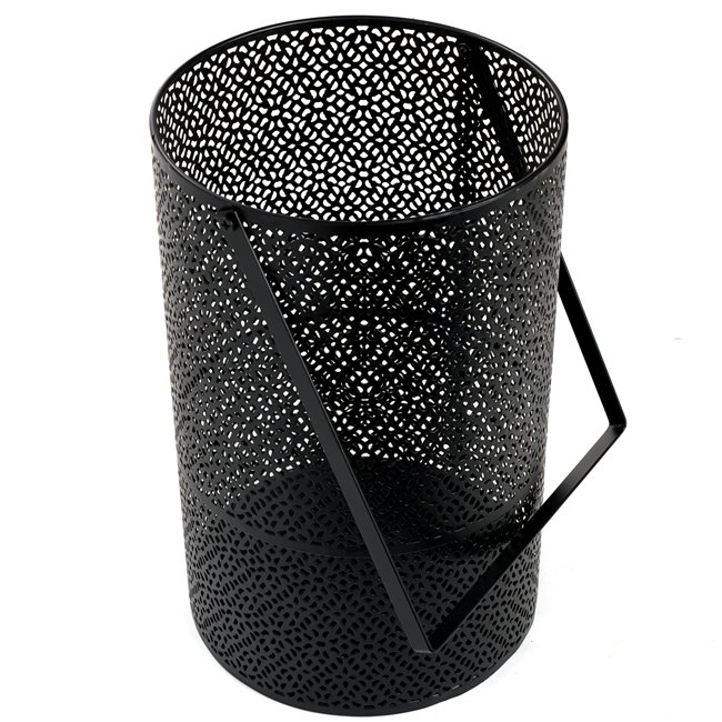 Windlight Avoca L, metal, H27, D17cm