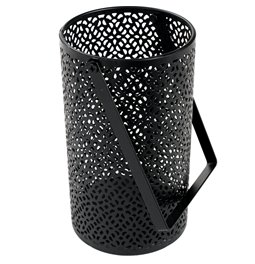 Windlight Avoca S, metal, H17cm, 10cm