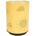 Naktslampa Yellow Push, 11x8x8cm