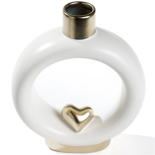 Vase Love, 6x17xH20cm