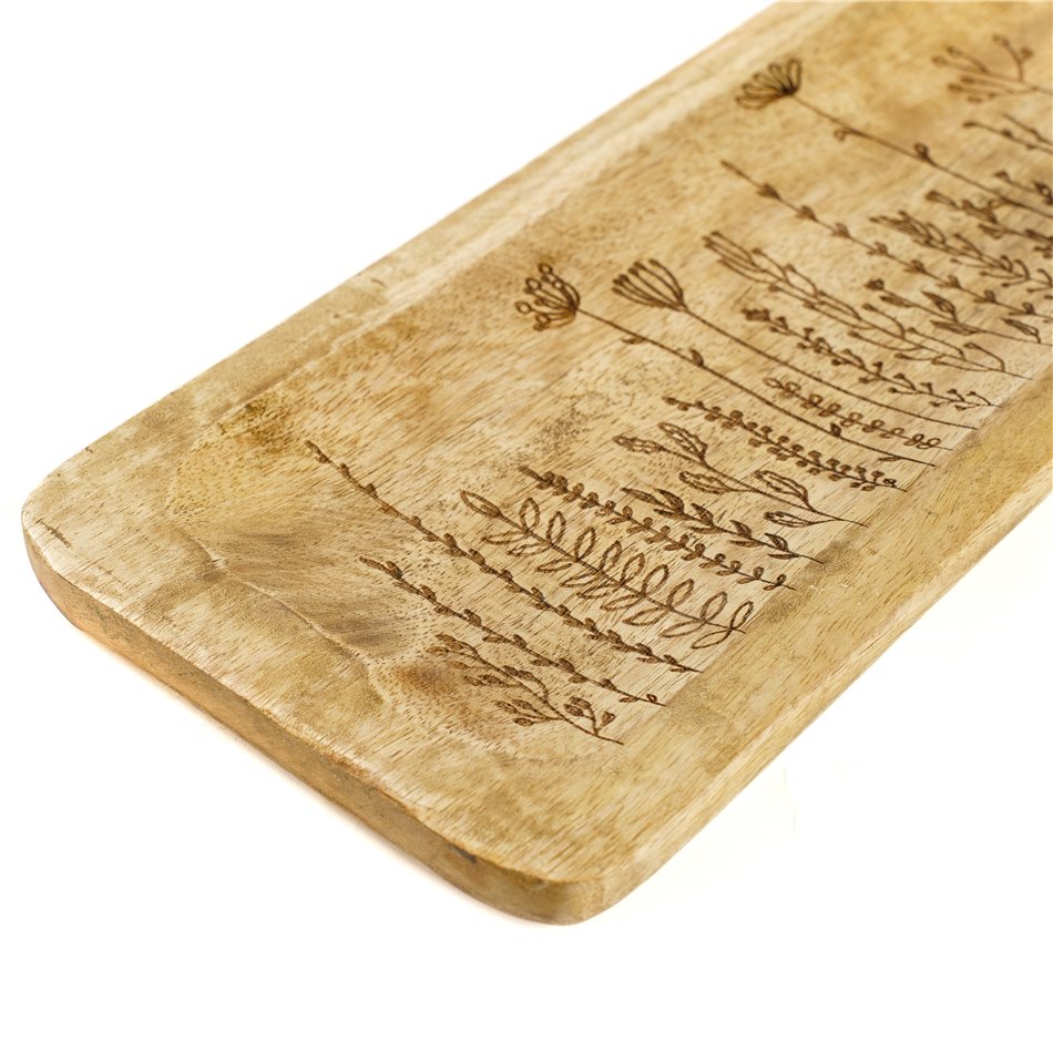 Поднос Bloma S, дерево манго, H2cmx35cmx13cm