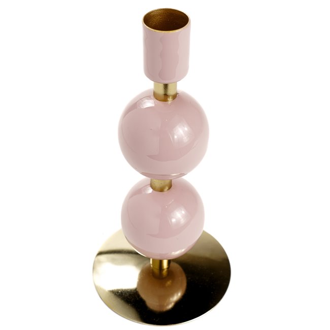 Candle holder Bulbat M, pink, H18cm, D8.5cm