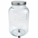 Dispenser for drinks Yorkshire 4 L, glass, 21x14.8x H25.5cm