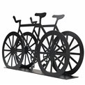Salvešu turētajs Bicycle, melns, 9.5x19x3cm